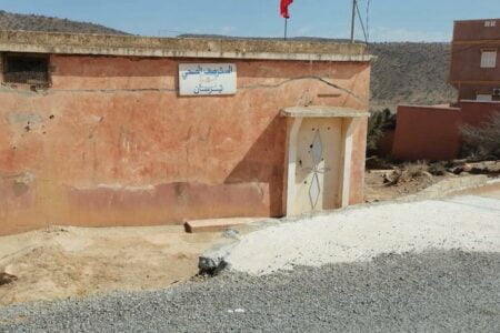 تزنيت : الحالة المتهالكة لمستوصف صحي في أنزي تبعث مطالب عاجلة لإنقاذه