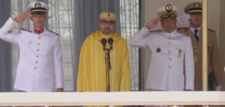 عيد العرش: جلالة الملك يترأس حفل أداء القسم للضباط المتخرجين الجدد. عيد العرش: جلالة الملك يترأس حفل أداء القسم للضباط المتخرجين الجدد.