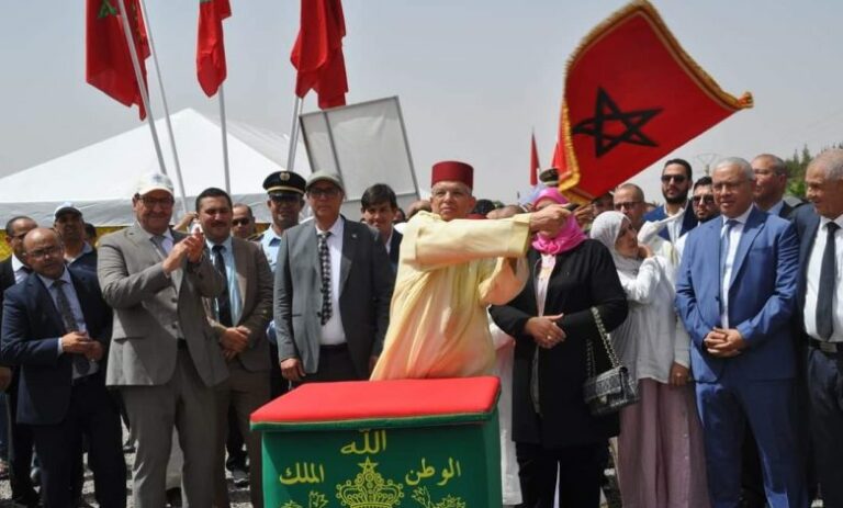 مشاريع تنموية ترى النور بتارودانت في إطار البرنامج الاستعجالي لمواجهة آثار الزلزال.