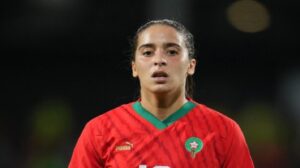 La joueuse marocaine Anisa Lahmari