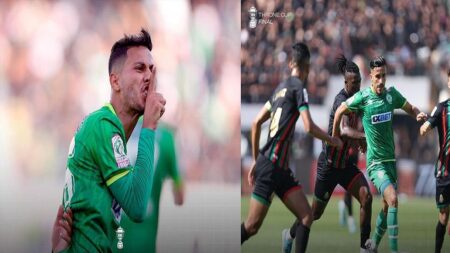 الرجاء البيضاوي يتوج بلقب كأس العرش بعد مقابلة مشوقة أمام الجيش الملكي. الرجاء البيضاوي يتوج بلقب كأس العرش بعد مقابلة مشوقة أمام الجيش الملكي.