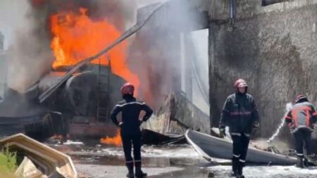 انفجار صهريج "فيول" بطنجة يخلف إصابات..التفاصيل