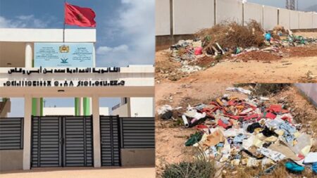 أكادير : تحويل فضاءات مجاورة لمؤسسات تعليمية إلى مكب للنفايات يخلف ردود فعل غاضبة