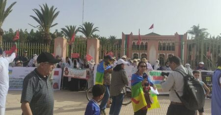 "منتزه الأطلس" يخرج العشرات من الفعاليات للإحتجاج باشتوكة أيت باها.