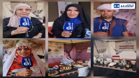 تافراوت و بالفيديو : تميز و تنوع في معرض المنتوجات المجالية على هامش مهرجان تيفاوين.
