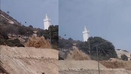 أكادير و بالفيديو: ضياع كميات كبيرة من مياه الشرب في عز زمن النذرة و الصيف، وسط ارتباك واضح و عرقلة حركة المرور .