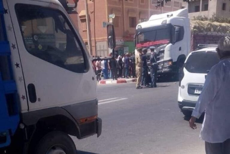 اشتوكة أيت باها : فاجعة طرقية تنهي حياة ثلاثة أشخاص بإنشادن