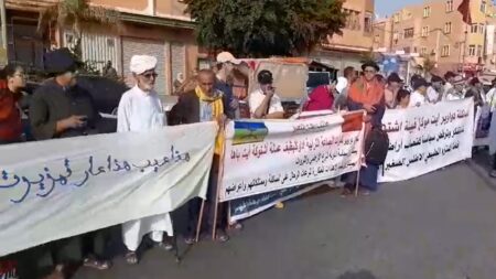 اشتوكة: وقفة احتجاجية تنديدا بالتحفيظ "القسري والجائر" لأراضي الأجداد