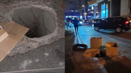أكادير : مواطنون مستاؤون من حفرة إقامة سكنية، وسط مناشدات بتفادي الخطر الصادر عنها