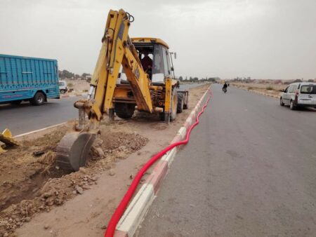الشروع في تقوية الإنارة العمومية بالمنطقة الجنوبية الشرقية بإنزكان