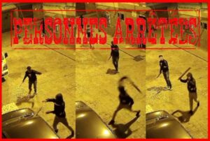 الإطاحة بأبطال فيديو تخريب السيارات بالشارع العام.