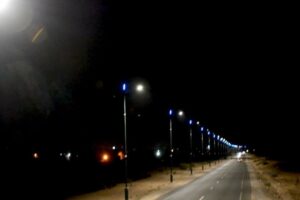 الإنارة العمومية تغير معالم الطريق الدائري توهمو بإنزكان أيت ملول