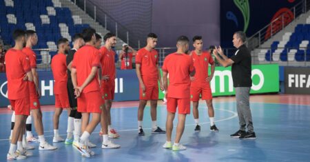 أسود الأطلس على موعد مع تاريخ جديد أمام العملاق البرازيلي ..كأس العالم لكرة القدم داخل القاعة (ربع النهائي) أسود الأطلس على موعد مع تاريخ جديد أمام العملاق البرازيلي ..كأس العالم لكرة القدم داخل القاعة (ربع النهائي)