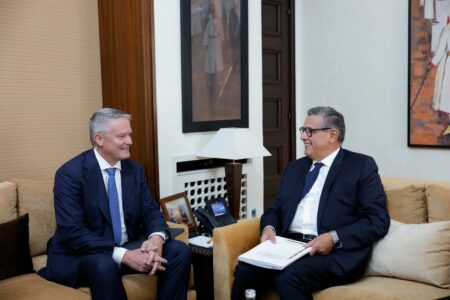 رئيس الحكومة يتباحث مع الأمين العام لمنظمة التعاون والتنمية الاقتصادية (OCDE) رئيس الحكومة يتباحث مع الأمين العام لمنظمة التعاون والتنمية الاقتصادية (OCDE)