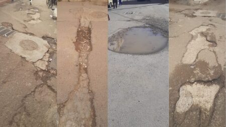 أكادير: انتشار الحفر والمطبات بأحد الأحياء يتربص بالمواطنين، وسط مطالب بالتهيئة والتجهيز