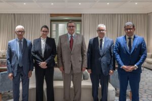 هيئة رئاسة الأغلبية تلتئم في اجتماع خاص، و تصدر بلاغا شاملا حول عدد من القضايا.