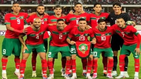 تشكيلة المنتخب المغربي أمام الغابون، مع موعد المباراة، و القنوات الناقلة .