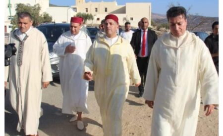 الوالي أمزازي في زيارة للمدرسة القرآنية العتيقة ألما، بجماعة أورير