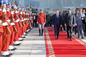 maroc france macron roi