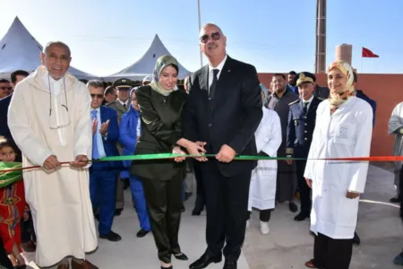 تزنيت : الجوهري يشرف على تدشين مشاريع تنموية حيوية بمناسبة الذكرى الـ 69 لعيد الاستقلال المجيد.