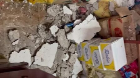 تارودانت: تاجر ينجو بأعجوبة إثر انهيار سقف محله