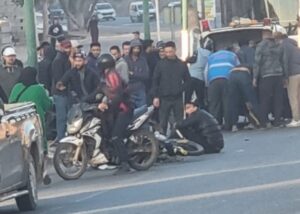 إنزكان : دراجة نارية ترسل شيخا للمستسفى في حالة حرجة بالتمسية