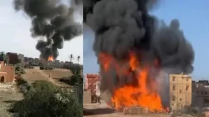 النيابة العامة باستئنافية أكادير تفتح تحقيقا في ظروف اندلاع حريق مهول بمستودع للتخزين.