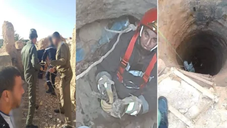 تزنيت: عناصر الوقاية المدنية تنجح في إنقاذ قطة ظلت عالقة لأشهر في بئر مهجورة تزنيت: عناصر الوقاية المدنية تنجح في إنقاذ قطة ظلت عالقة لأشهر في بئر مهجورة