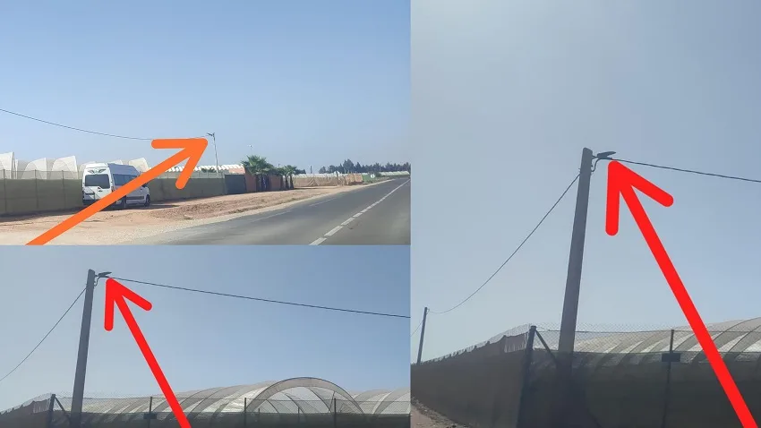 اشتوكة: مطالب بالتحقيق في تركيب عشرات مصابيح الإنارة العمومية ذاخل ضيعات فلاحية بالإقليم.