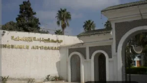 توقف أشغال تأهيل مجمع الصناعة التقليدية تالبورجت بمدينة أكَادير،يصل إلى قبة البرلمان.