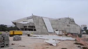 تقدم ملحوظ في أشغال تشييد المسرح الكبير لأكادير، وهذا موعد انتهائها