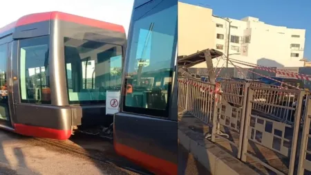 شاحنة كبيرة تحول محطة ترامواي بالدار البيضاء إلى ساحة مأساة..التفاصيل