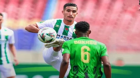 الرجاء يتعادل في كينشاسا ويحافظ على آماله