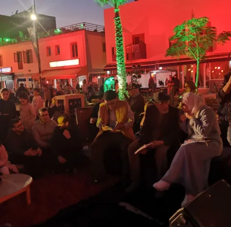 ليلة القبض على الشعر بساحة تلويكاند /تلبرجت أكادير
