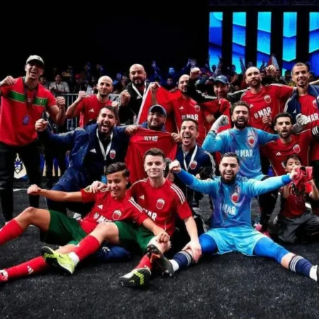 المنتخب المغربي يحسم تأهله إلى نصف النهائي دوري الملوك بـ: “الهدف الذهبي” المنتخب المغربي يحسم تأهله إلى نصف النهائي دوري الملوك بـ: "الهدف الذهبي"