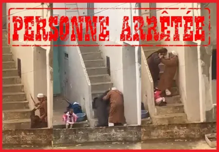 فيديو تعنيف سيدة وطفلة قاصر يقود ثمانينا للتوقيف