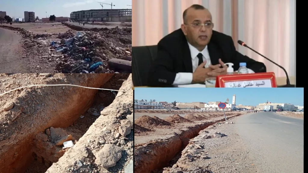 إنزكان : حفر خنادق عميقة بمحيط المدينة لإرغام التجار والمرتفقين على دخول المرابدالمثيرة للجدل