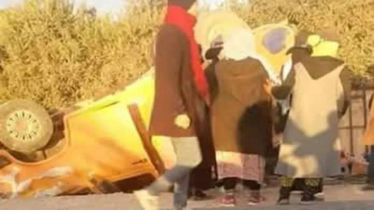 إصابة عاملات زراعيات في انقلاب عربة نقل باشتوكة أيت باها