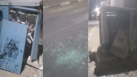 انقلاب سيارة بالقليعة يُخلّف أضرارًا مادية كبيرة