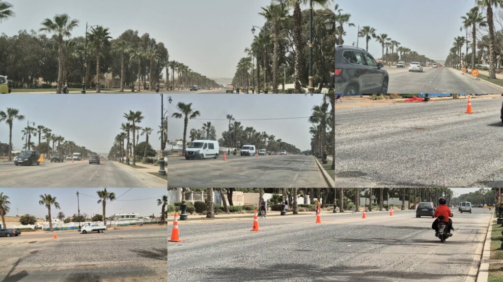 نهاية شبح الحفرة العميقة بأكادير : إنجاز في ظرف قياسي، و تنويه كبير بالمجهودات المبذولة.(+فيديو)