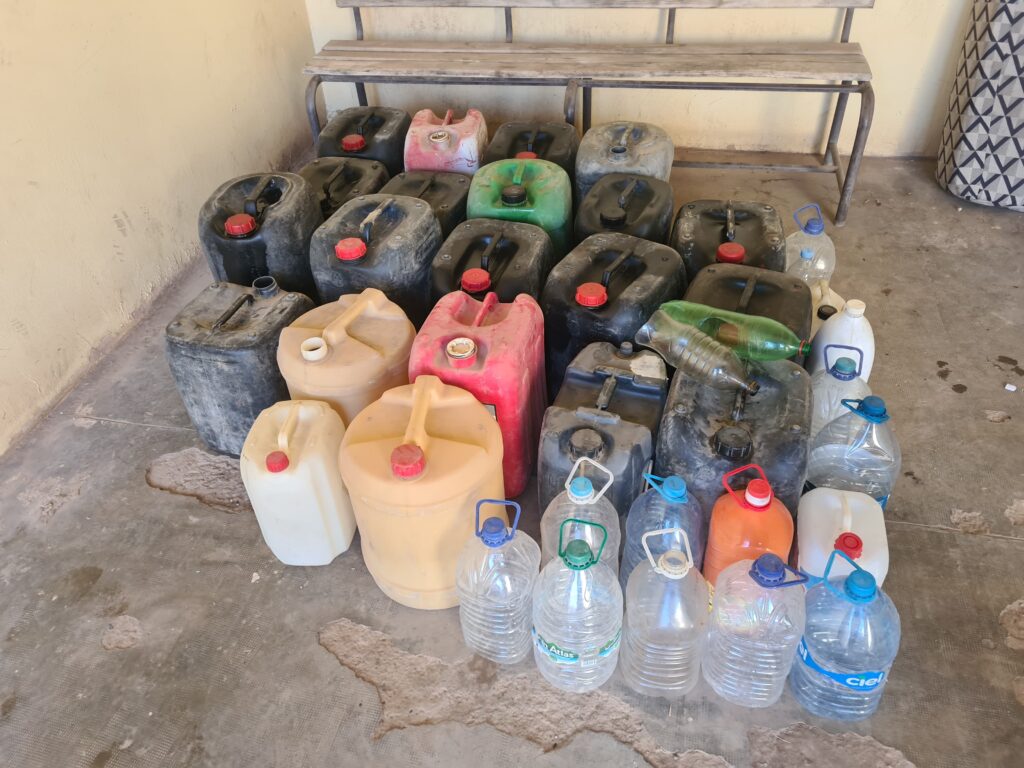 أولاد تايمة: حجز نصف طن من البنزين المهرب بجماعة الكفيفات واعتقال متورط