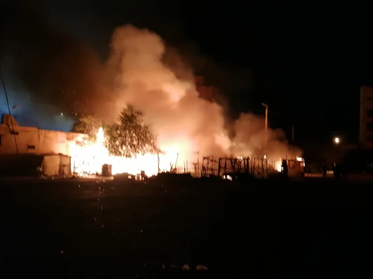 درك القليعة يفك لغز إحراق مخيم الأفارقة بتيزنيت