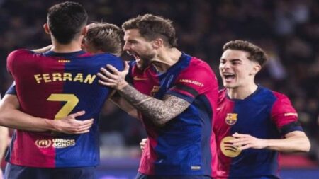 برشلونة يعزز صدارته برباعية في شباك جيرونا