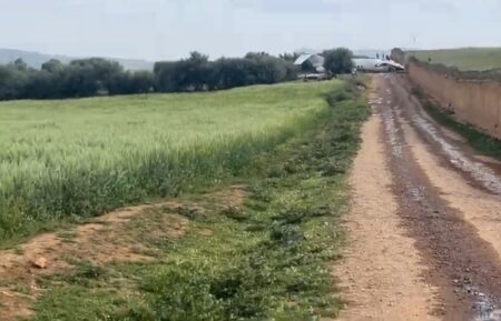 سقوط طائرة قرب مطار فاس سايس سقوط طائرة قرب مطار فاس سايس