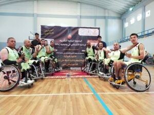 Equipe de basket ball en fauteuil roulant Souss Agadir 2
