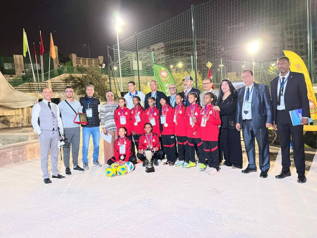 بطلات طاطا يتوجن بذهبية المغرب: إنجاز تاريخي لمدرسة أديس 9 Groupe des ecoles de football dAddis 1