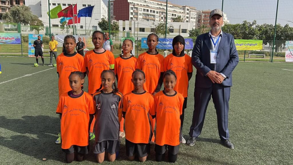 بطلات طاطا يتوجن بذهبية المغرب: إنجاز تاريخي لمدرسة أديس 6 Groupe des ecoles de football dAddis 4