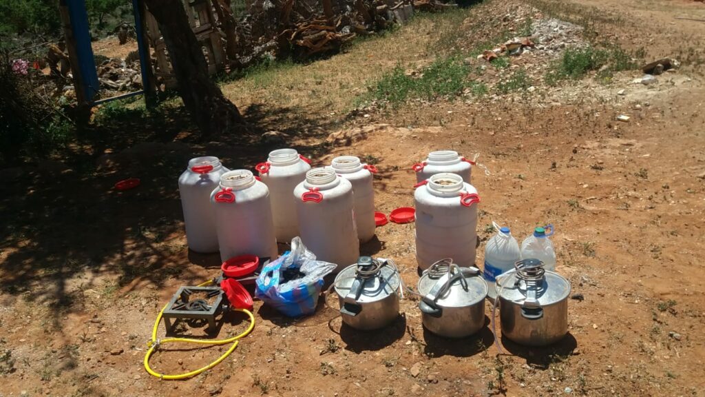 عملية نوعية للدرك الملكي بميرللفت تسفر عن تفكيك بؤرة كبيرة لترويج “الماحيا” بتيوغزة