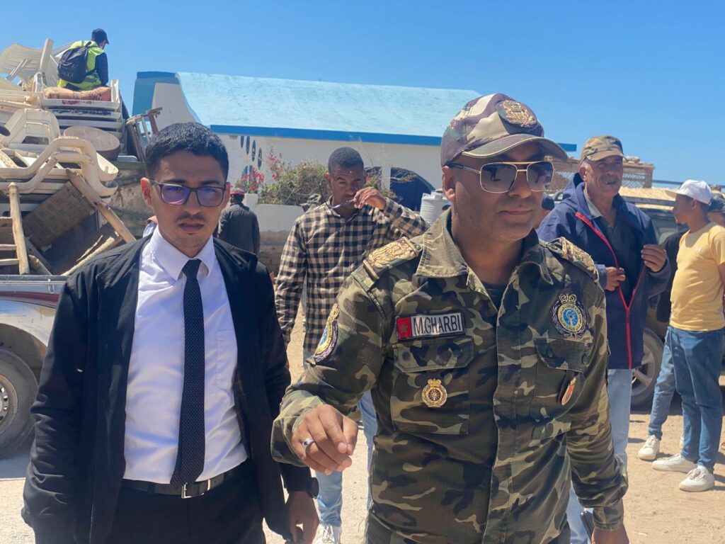 أكادير و بالصور : حملة مكثفة لتحرير شواطئ أورير من الاستغلال غير القانوني 22 Plages dOurir 1