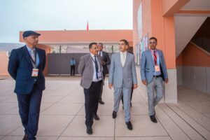 أمزازي يعطي انطلاقة امتحانات البكالوريا 2025 من ثانوية الكركرات بأكادير إداوتنان 10 amzazi 4